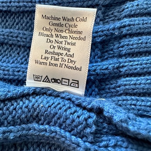 Coldwater Creek Blue Button-up Cardigan Women's Size Large - Picture 7 of 8